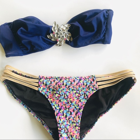 Victoria’s Secret Bandeau & Cheeky Bottom Bikini Set - Picture 2 of 7